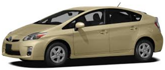Gold Toyota Prius IV